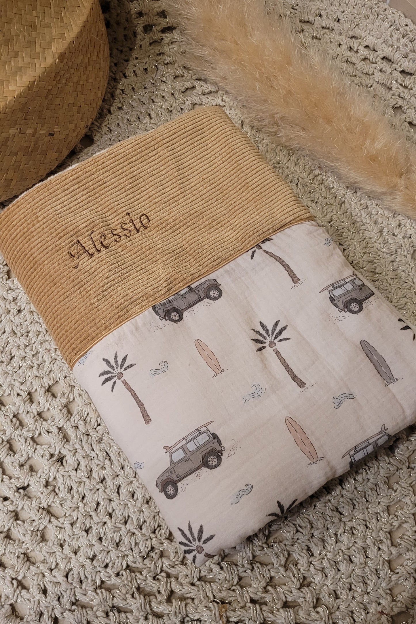 Couverture personnalisée moyenne 55*75 cm