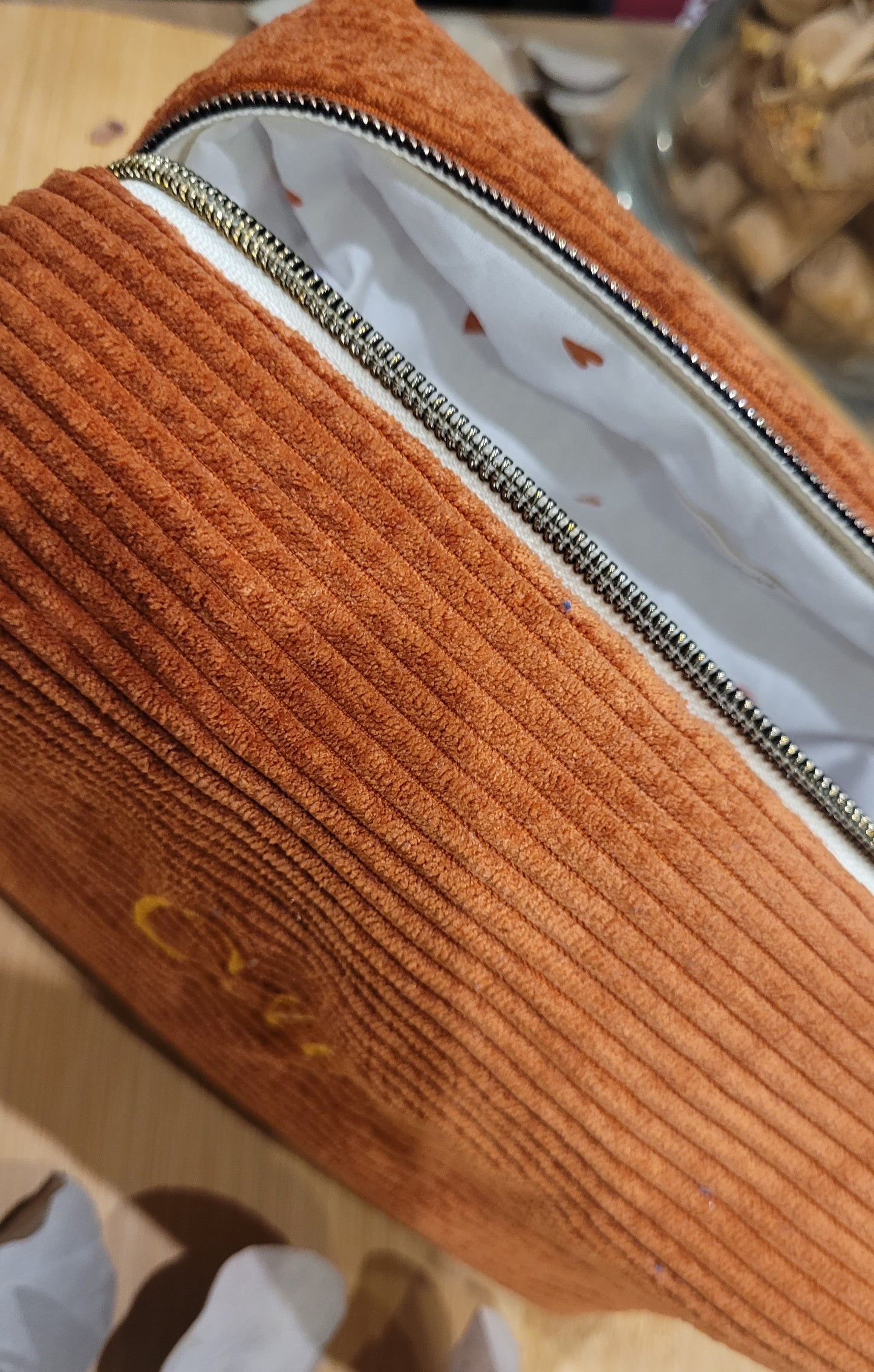 Trousse de toilette personnalisée