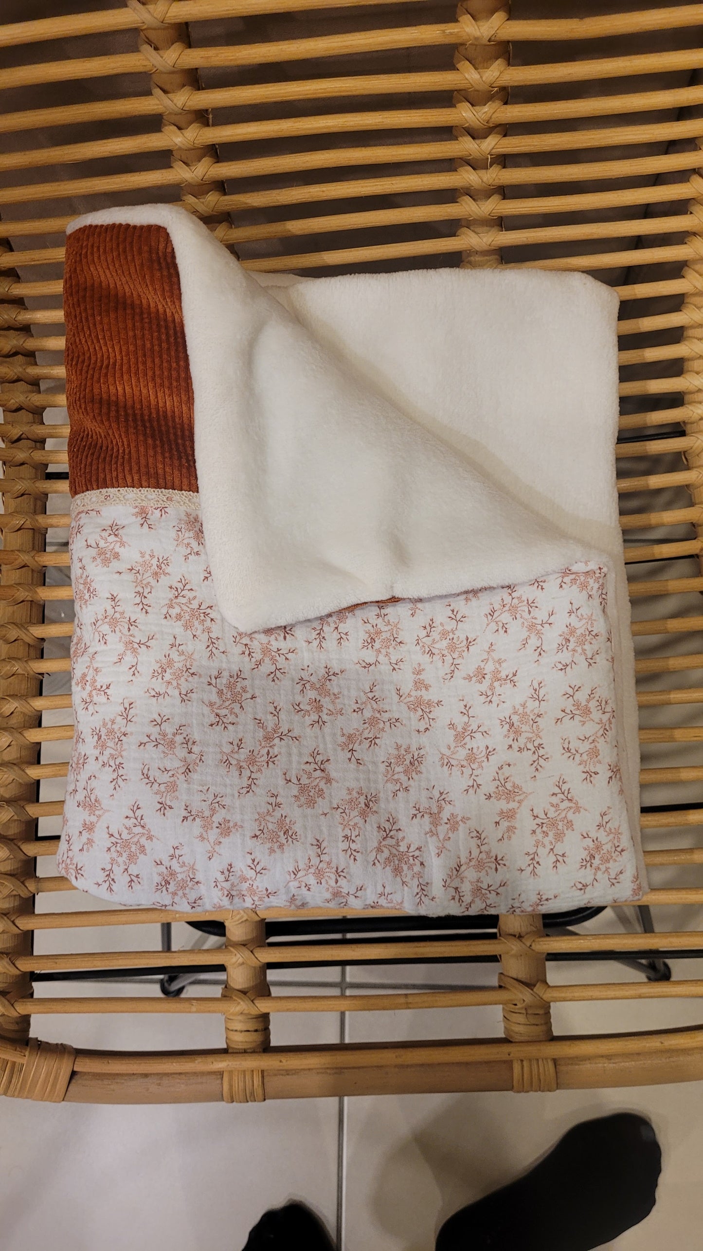 Couverture personnalisée 70×90 cm