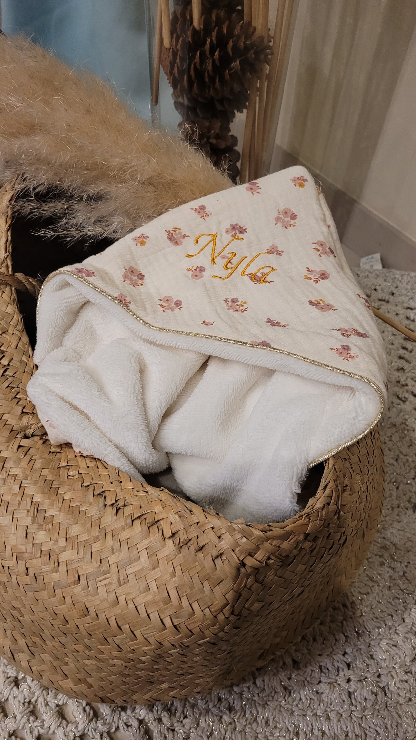 Cape de bain personnalisée