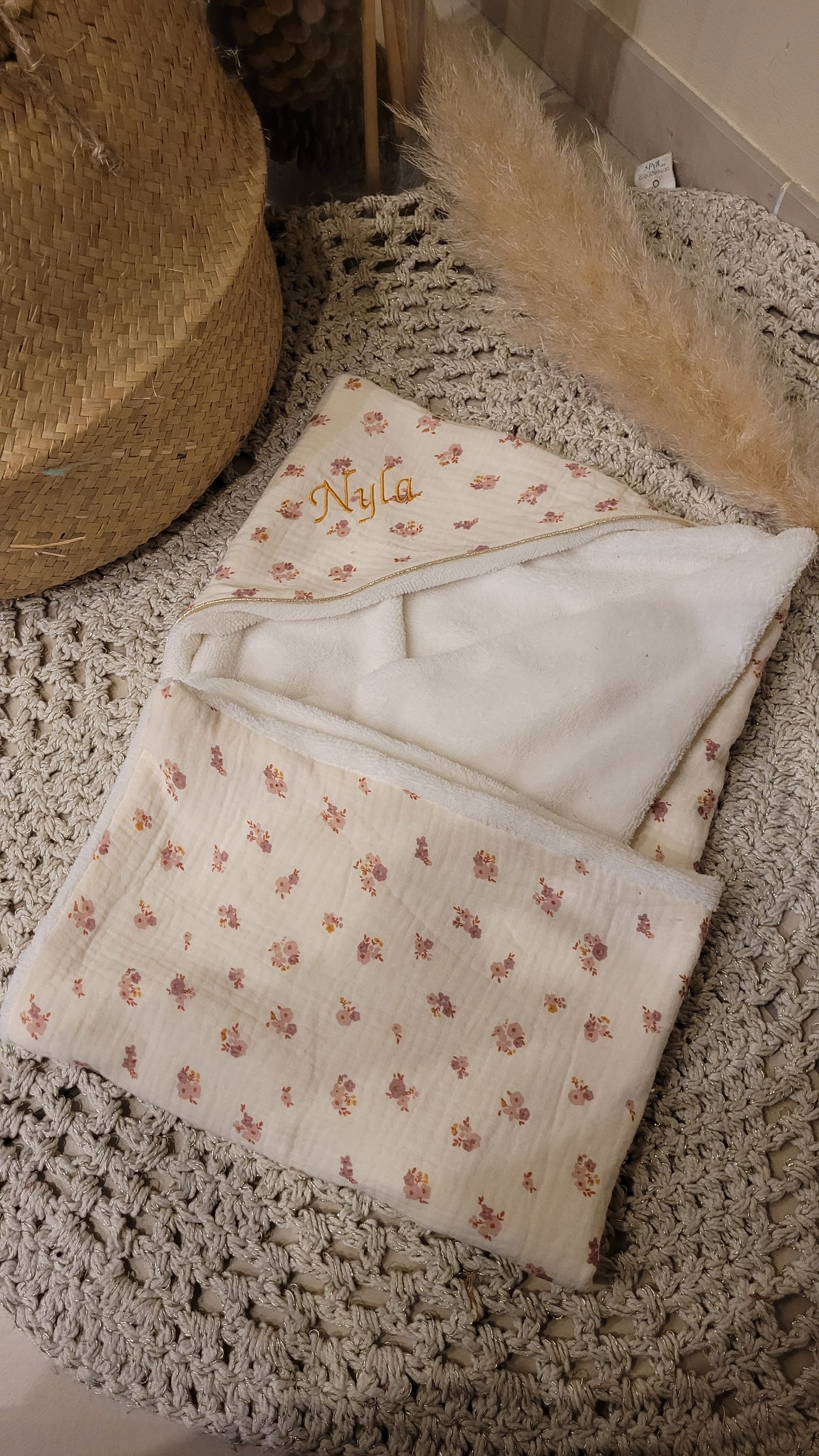 Cape de bain personnalisée